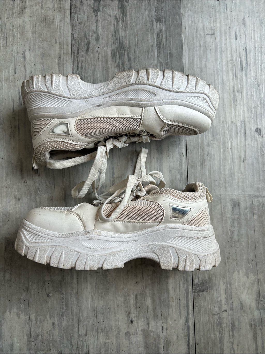 Women’s Chunky Platform Sneakers - Cream